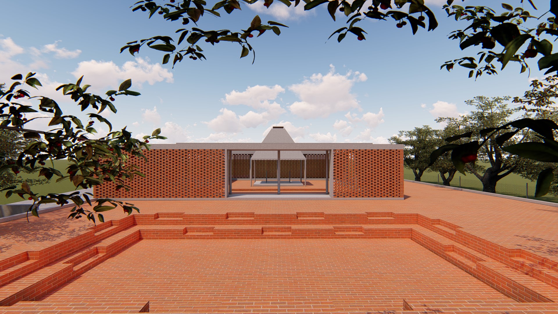 Crematorium in Narendrapur