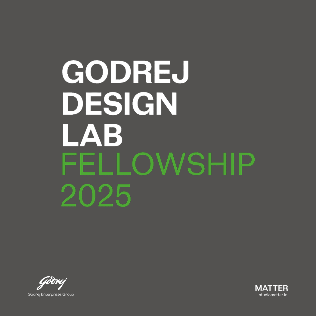 Studio Matter curated the 2025 Godrej Design Lab Fellowship showcases at Conscious Collective 2025 held in Mumbai, bringing together six distinct practices under one unified spatial idea. 