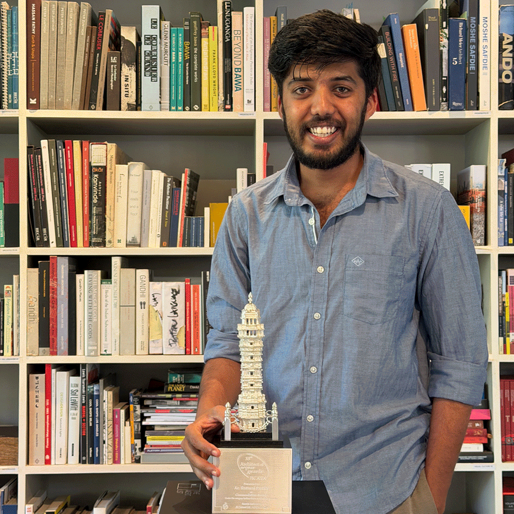 Delighted to share our consecutive win at the 34th JK Architect of the Year Awards. The Vijaya Stambha of Chittorgarh has long represented Excellence in Architecture. For 34 years, it has been the JK Architect of the Year Trophy. In 2025, Matter won its second one!